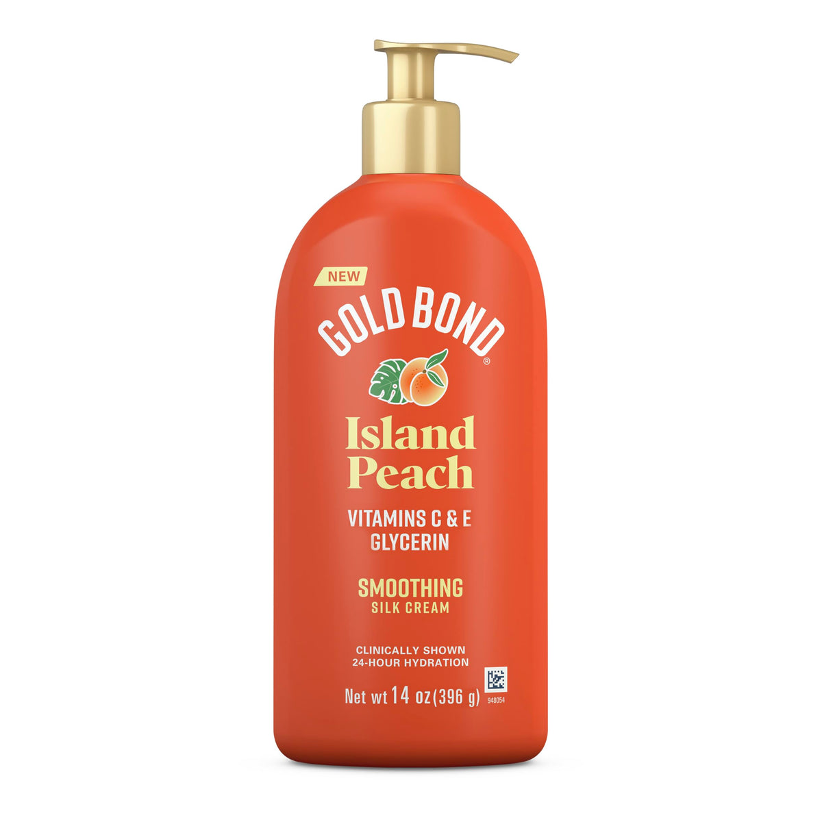 Gold Bond Cherry Crush Hydrating Gel Cream, Juicy Cherry Crush Scent, 24-Hour Hydrating Body Lotion with Hyaluronic Acid and Niacinamide, 14 oz.