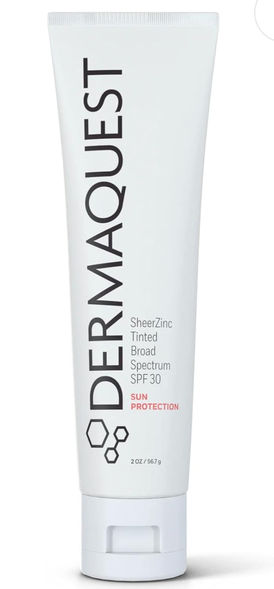 DermaQ SheerZinc Tinted SPF30 2oz/56.7g color: NUDE