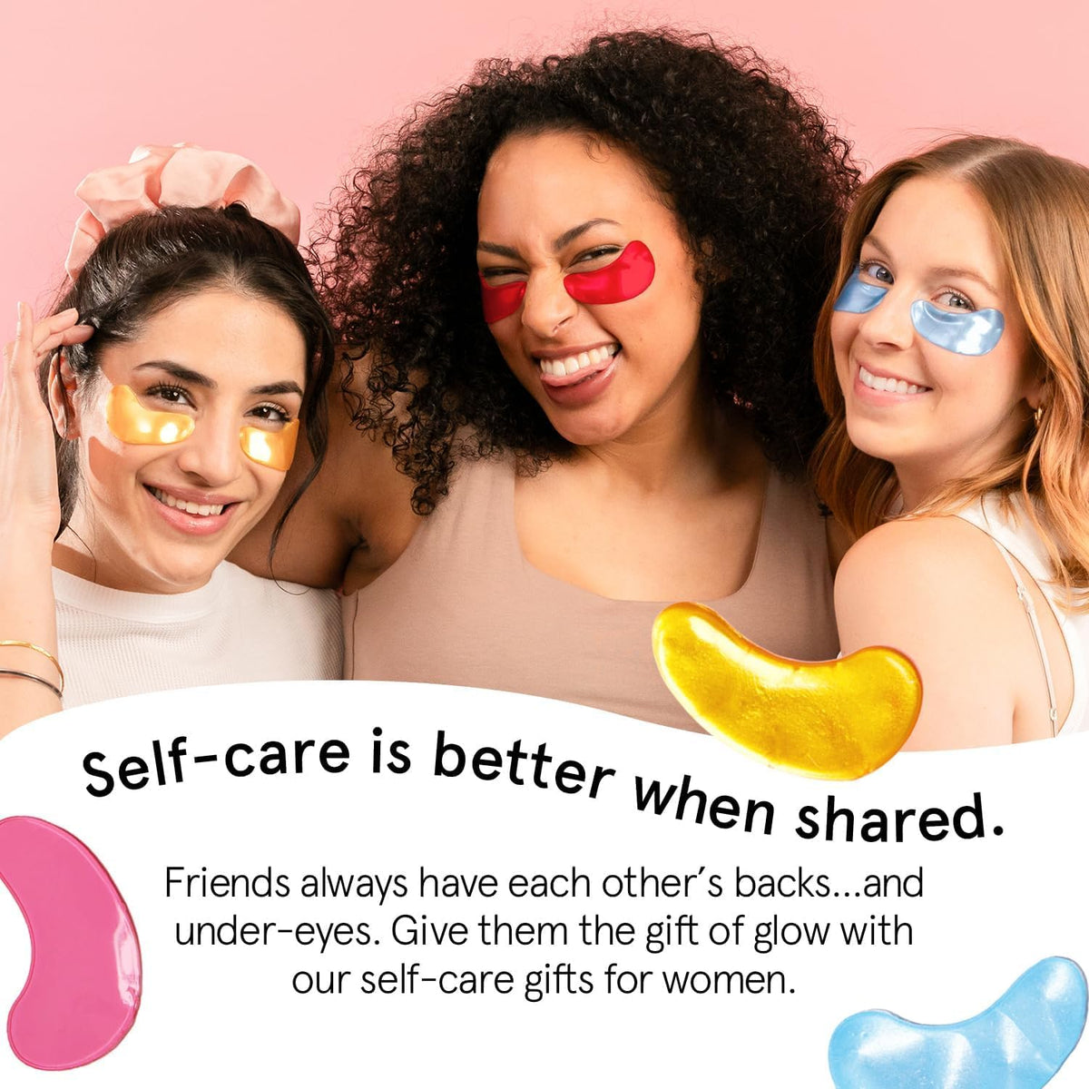 grace & stella Under Eye Patches Eye Masks for Puffy Eyes and Dark Circles | Gifts for Women, Bridesmaids, Birthdays, Bachelorette Party, Self Care Gifts for Women - Vegan Cruelty-Free (12 Pairs)
