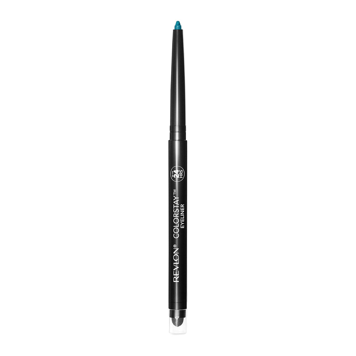 Revlon ColorStay Pencil Waterproof Eyeliner, Smudge-Proof, Eye Makeup with Built-In Sharpener, Packaging May Vary, 210 Teal, 0.01 oz