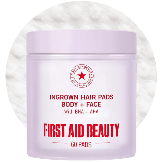First Aid Beauty Ingrown Hair Pads with BHA and AHA
