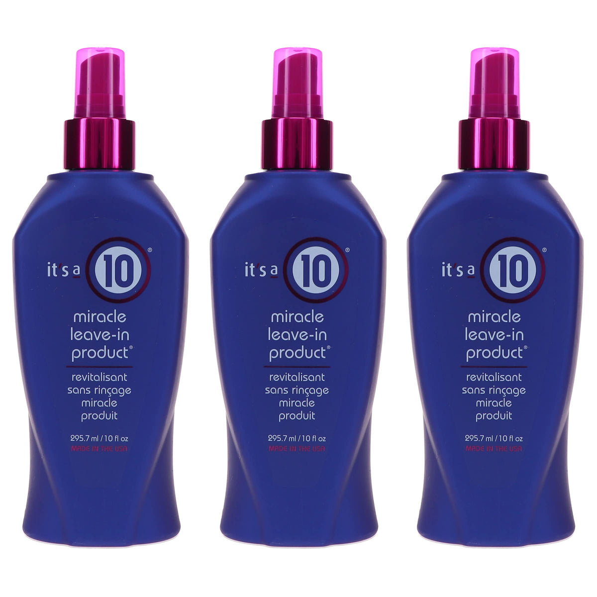 It's a 10 Haircare Miracle Leave-In Product, 2 fl. oz. (Pack of 4)
