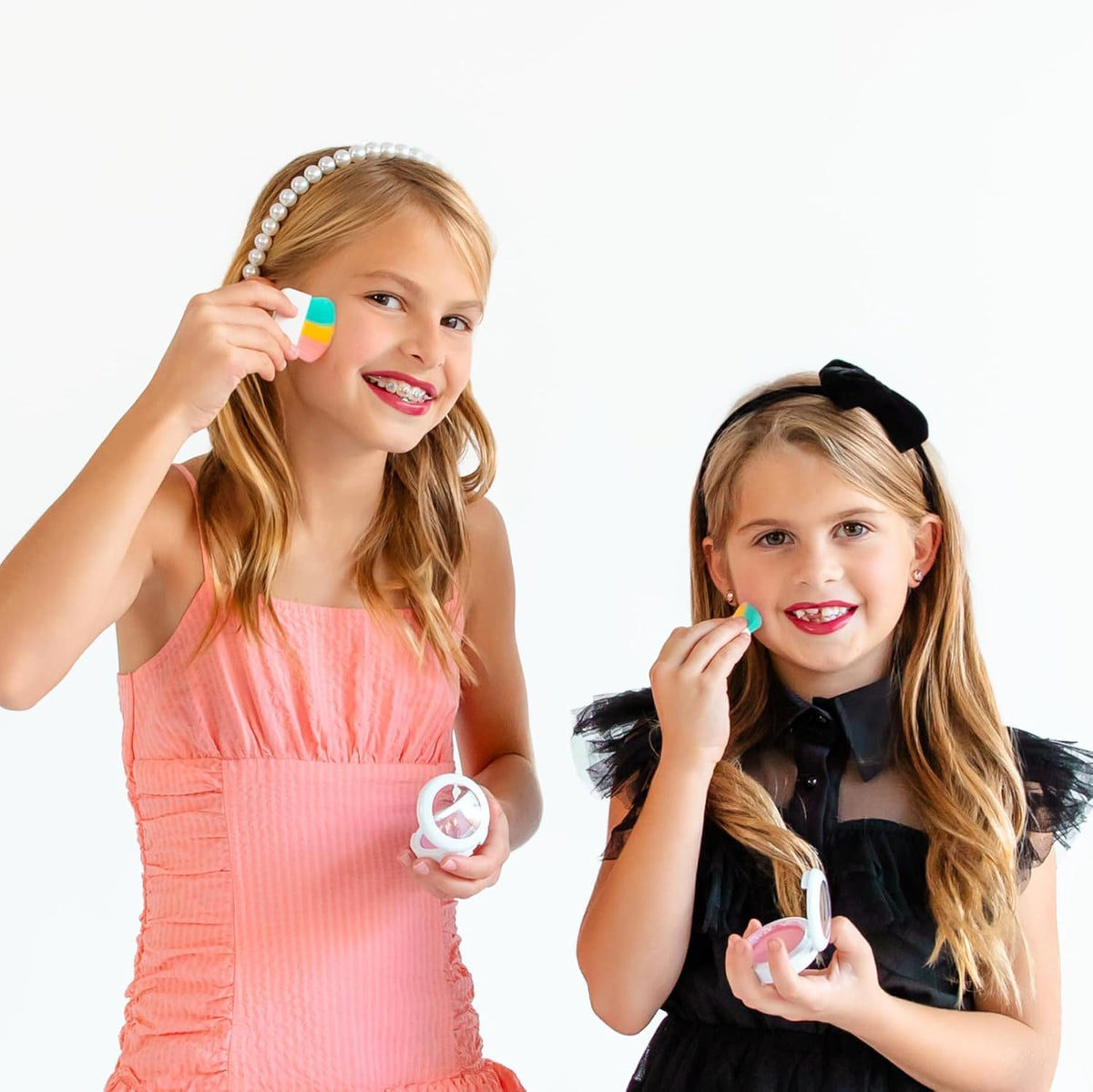 Klee Naturals Holiday Ultimate Mineral Makeup Kit. Gentle and Non-Toxic. Perfect for Kids and Tweens. Made in USA. (Let It Glow)