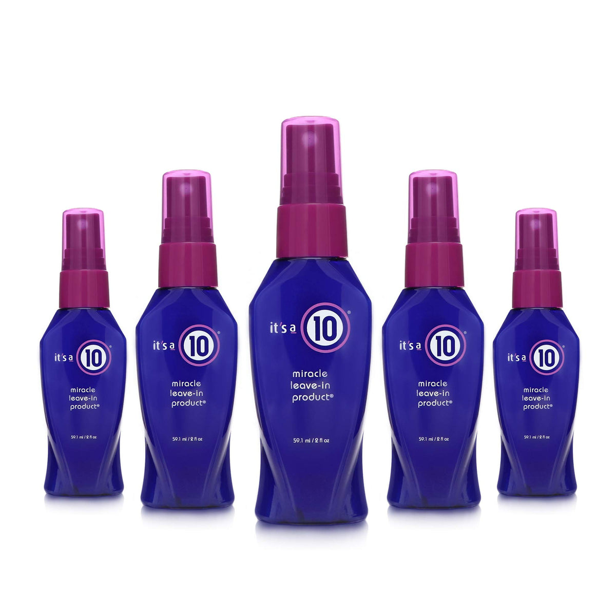 It's a 10 Haircare Miracle Leave-In Product, 2 fl. oz. (Pack of 4)