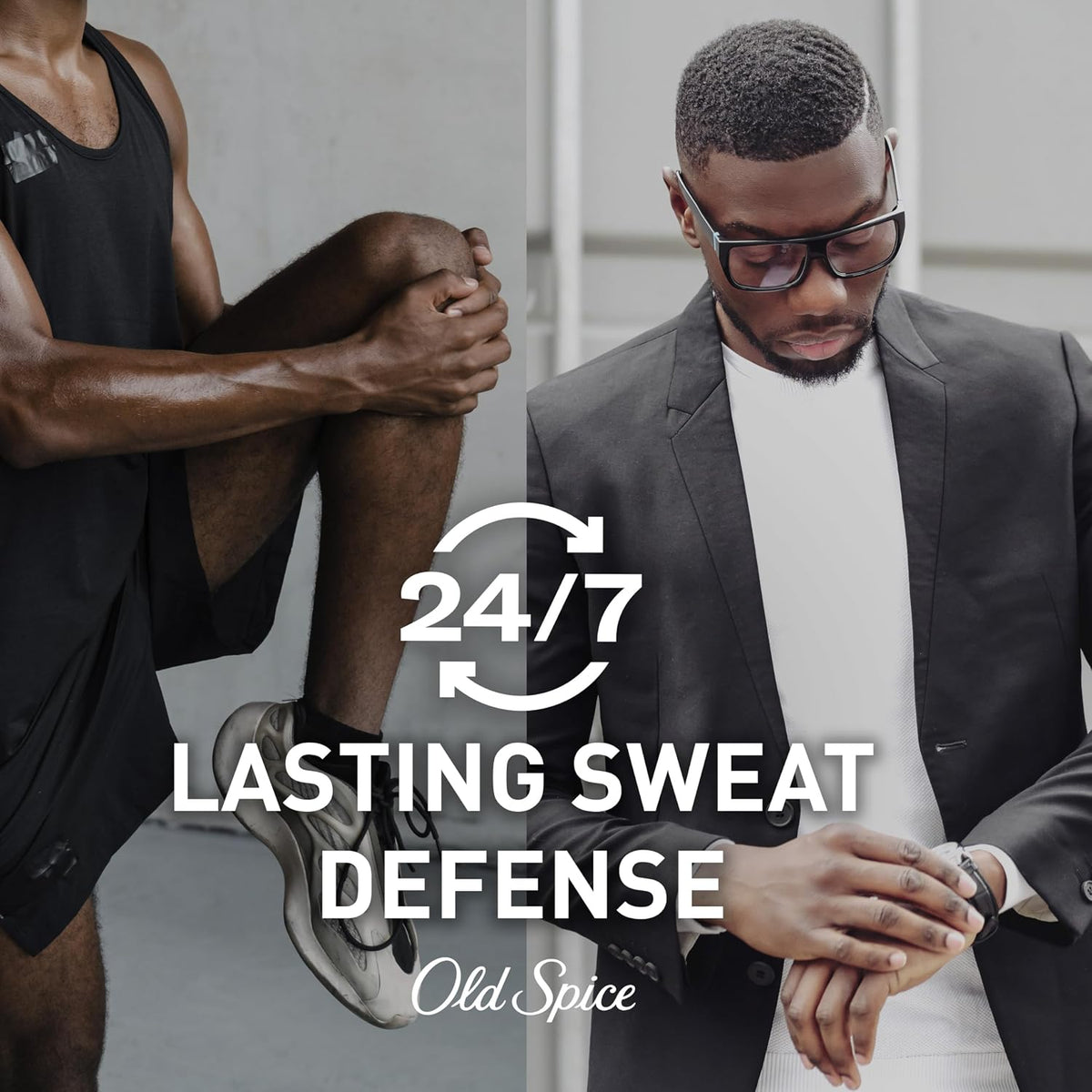 Old Spice Antiperspirant Deodorant for Men, 24/7 Sweat & Odor Protection, 24/7 Lasting Freshness, Invisible Solid, Champion with Fresh Air Scent, 2.6 oz (Pack of 6)